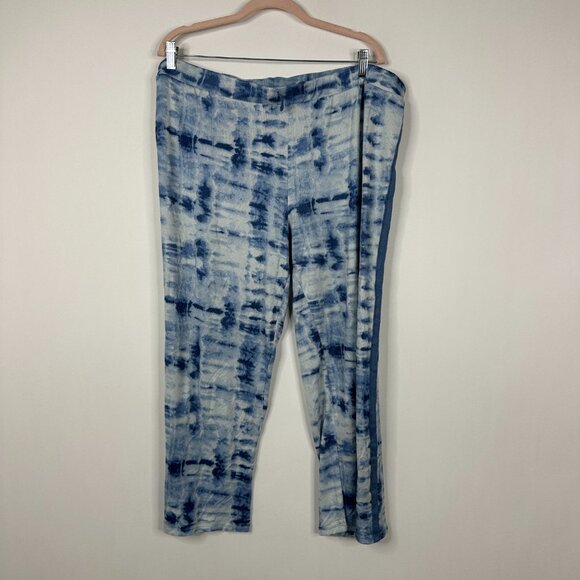 2/$30 Lucky Brand Tank Top and Trouser Tie-Dyed Loungewear Pajama Set XXL #BAG2 - Picture 4 of 9